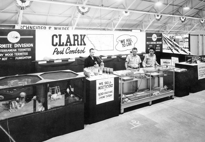 Banner-Neighborhood-2025 Clark employees from the 1950's